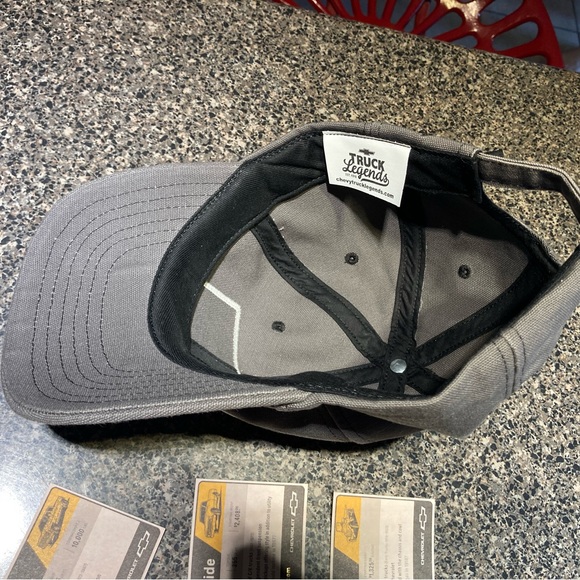 NEW Never Been Worn Chevy Legends Hat with Trading Cards - Picture 5 of 7